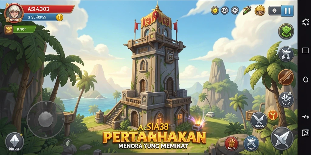 Tampilan gameplay menakjubkan dalam ASIA303 yang memukau.