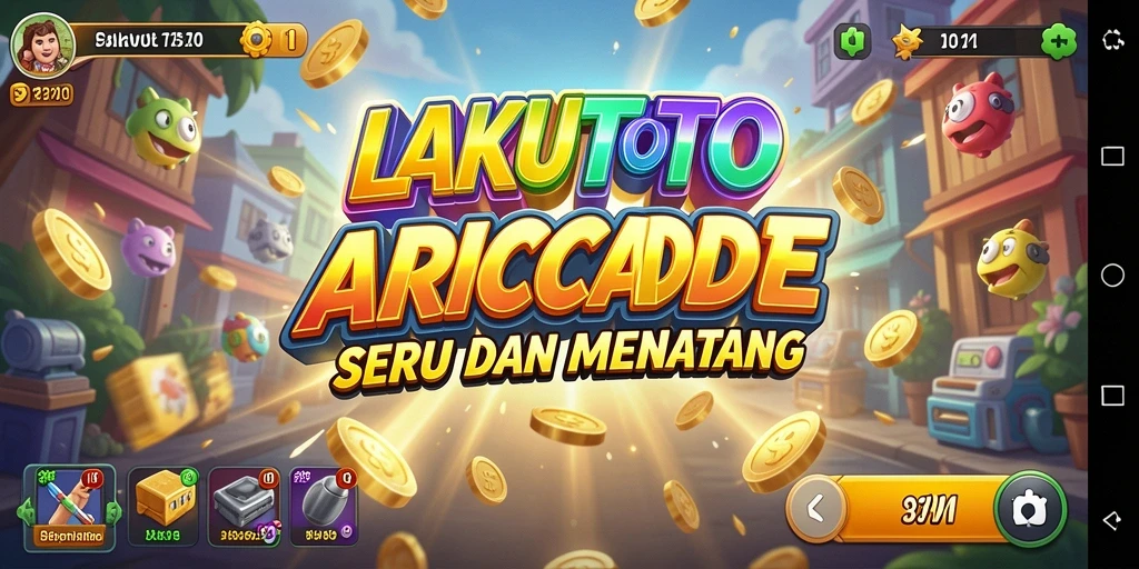 Menampilkan gameplay seru di LAKUTOTO dengan tantangan menarik.