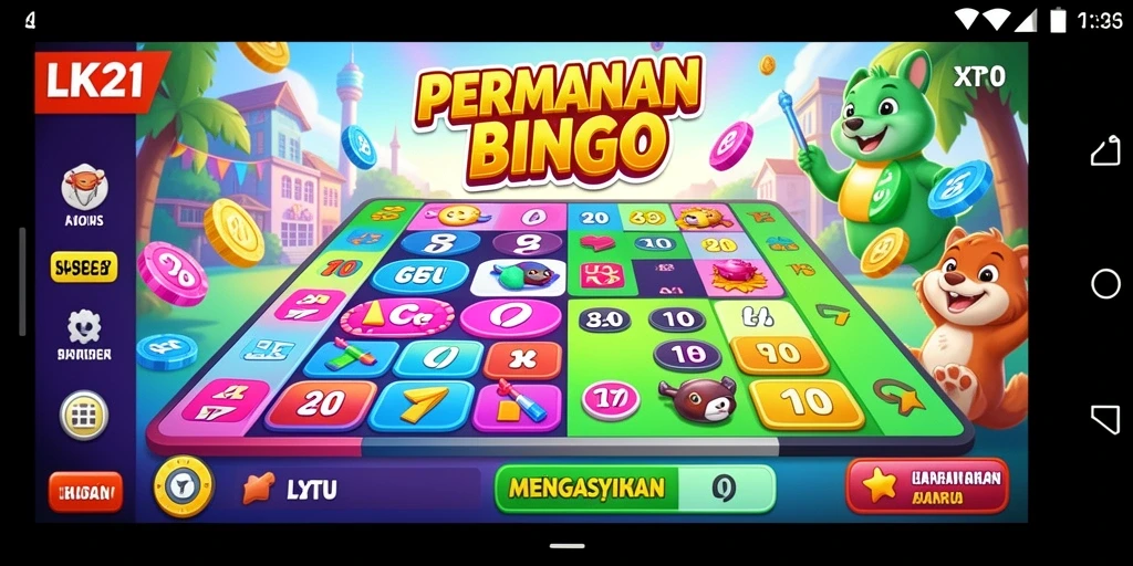 Tampilan menarik dan gameplay seru dalam LK21 Bingo.