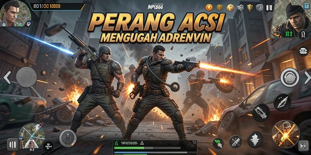 Tampilan aksi mendebarkan dan grafis tajam di MPO666.