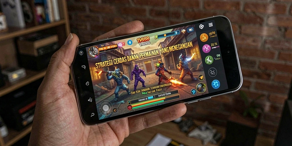 Tampilan mendebarkan dari gameplay TV888 dengan strategi yang brilian.