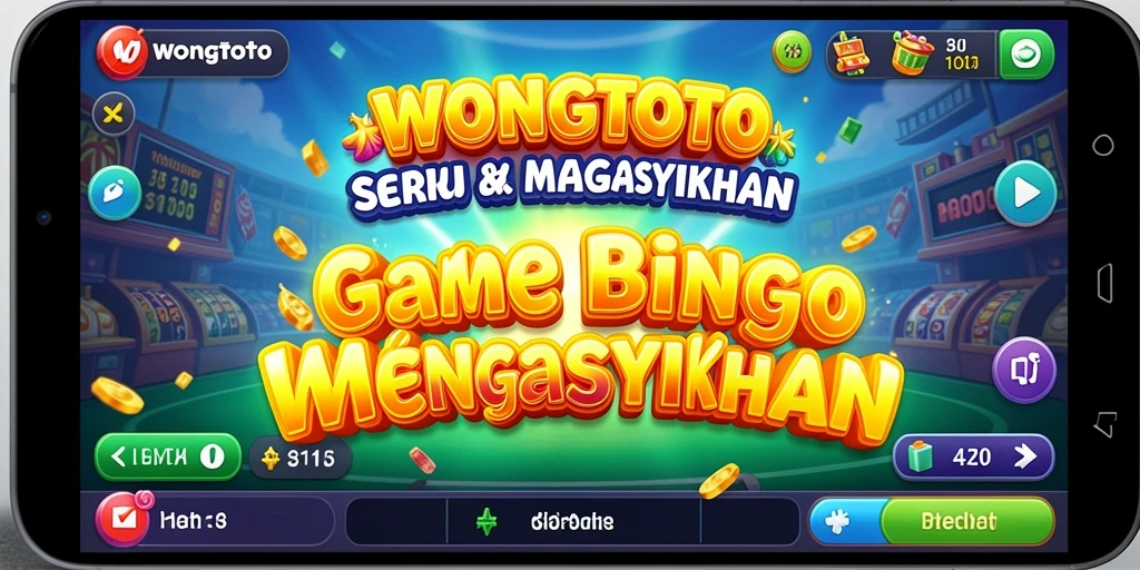 Screenshot gameplay <strong>WONGTOTO</strong> yang menampilkan aksi seru Bingo.