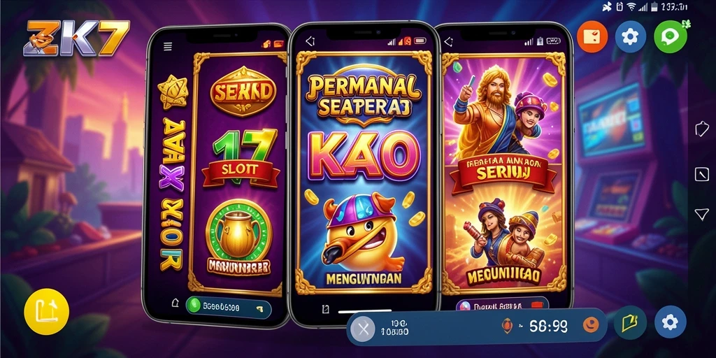 Screenshot utama ZK7 menampilkan gameplay Slot yang seru dan grafisnya yang memukau.